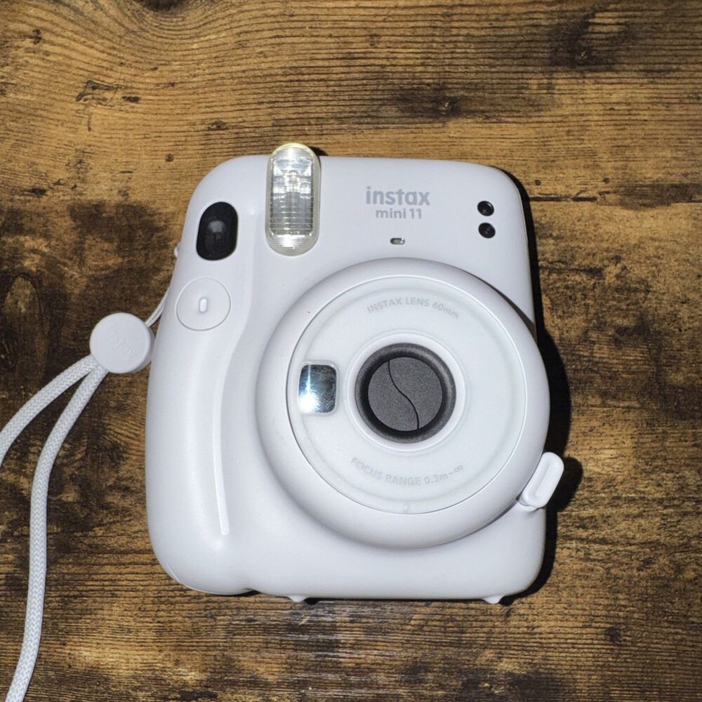 Fujifilm Instax Mini 11 Instant Camera Tested And Working White